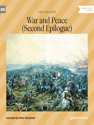 cover image of War and Peace--Second Epilogue (Unabridged)